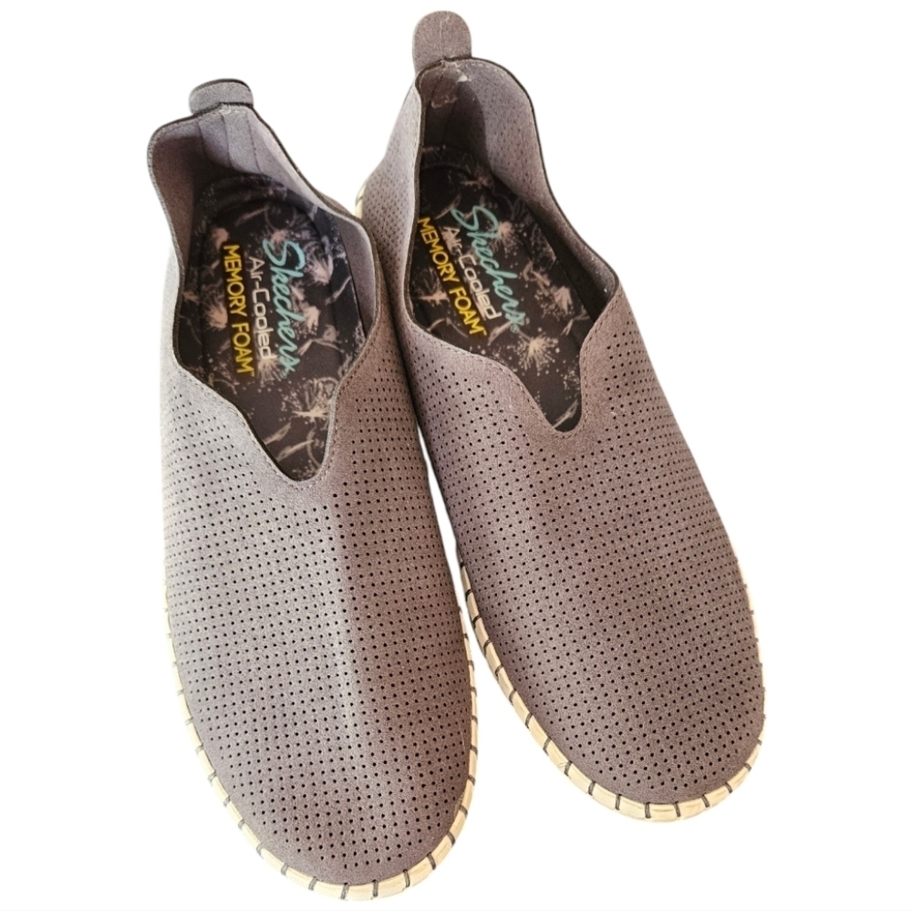Skechers Air-Cooled Slip On Sneakers Espadrilles Size 8​​​​​
